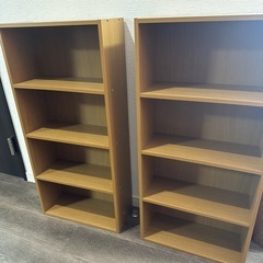 カラーボックス２つまとめて売ります