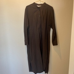 無印良品　長袖ワンピース