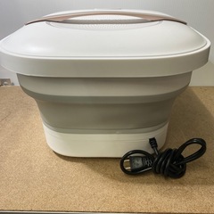 値下げしました‼️【GOQRAQ フットバス】クリーニング済み【管理番号12309】の画像