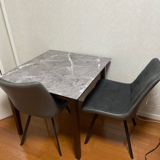 【保管2ヶ月&運搬手お伝い】 2人用ダイニング セット