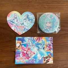わだふるぷりきゅあ 映画 非売品 ステッカー 缶ミラー セット
