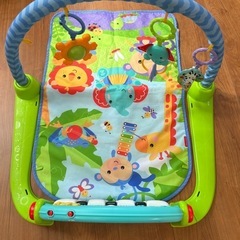 フィッシャープライス あんよでキック! 4WAYピアノジム フィッシャープライス おもちゃ ベビージムの画像