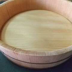 寿司桶　はんぎり　ちょっと大きめの画像