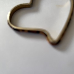 ピアス　ゴールド　ハートの画像