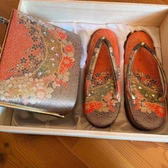 和装バック、草履