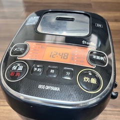【ジャンク品】アイリスオーヤマ IH炊飯器 3合 RC-IE30-B