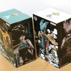 一番くじ『僕のヒロアカ ー意志ー』 A賞緑谷出久 & Ｂ賞IZUKU MIDORIYA フィギュア セットの画像