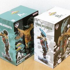 一番くじ『僕のヒロアカ ー意志ー』 A賞緑谷出久 & Ｂ賞IZUKU MIDORIYA フィギュア セットの画像