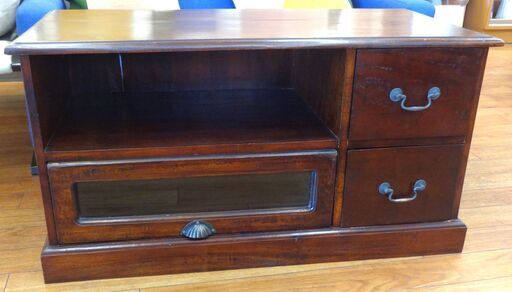 ★ヴィンテージ★アンティーク　ローボード　天然木【モノ市場東浦店】