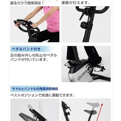 美品! アルインコ　ALINCOAFB5013 エアロマグネティックバイクスピンバイク　サドルカバーおまけ付き の画像