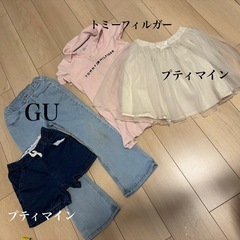 120cm 女の子 洋服 まとめ売り