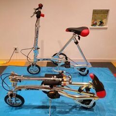 8/4値下げ！かなりお得です！　2台セット　折りたたみ自転車　JD−ＢＩＫＥ ミニベロ　車載　小径の画像