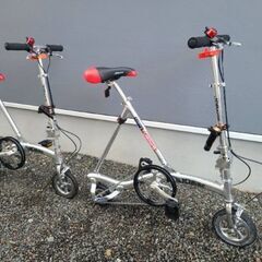 8/4値下げ！かなりお得です！　2台セット　折りたたみ自転車　JD−ＢＩＫＥ ミニベロ　車載　小径の画像