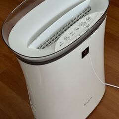 シャープ 空気清浄機 23畳まで FU-N50BK-Wの画像