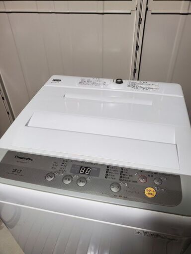美品　パナソニック　洗濯機　NA-F50B11　5.0kg 近場配達　可　Panasonic