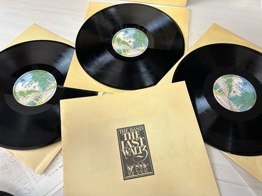 The Band - The Last Waltz (ザ　バンド - ラスト　ワルツ) 帯付 LP