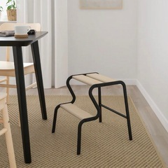 GRUBBAN グルッバン ステップスツール, ブラック/バーチの画像