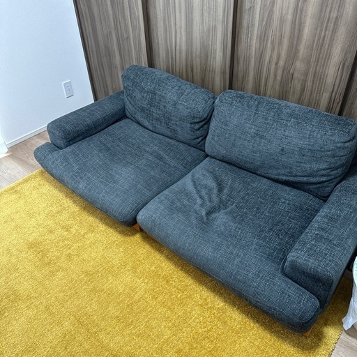 ユニットソファ Delos 2人掛け
 羽毛ソファー