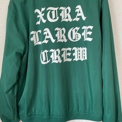 XLARGE × Champion 緑色 ジャケット Mサイズの画像
