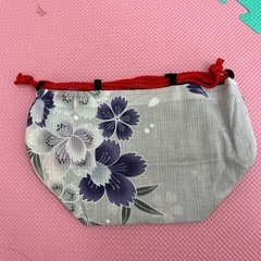 浴衣用　巾着袋