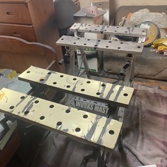 作業台・ワークベンチ×2の画像