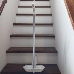 ちり取りとほうき　未使用の画像