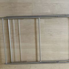 ニトリ　タオルハンガー折り畳み式の画像
