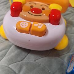 アンパンマン にこにこばぁーでんわ ハンディファン しゃかしゃかボールの画像