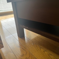 無印良品バーチ材　AVラック/TV台の画像