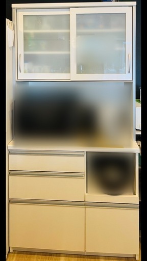 ★10/1-10/4で集荷可能な方のみ★100cm 食器棚