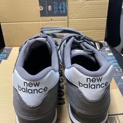 9/25まで　New Balance　ニューバランス 574　27cm　D　グレー　新品近いの画像