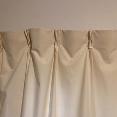 【0円】無印良品　カーテン　幅100×丈200 コットンの画像