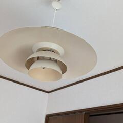 北欧風 ペンダントライト アイボリー の画像