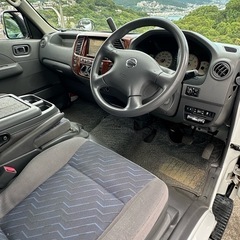日産キャラバン福祉車両★自税安い！車検8年8月車中泊仕様！すぐ乗れます！の画像