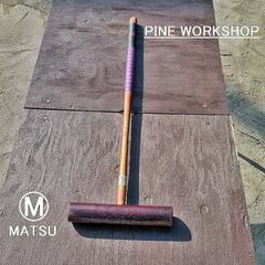 レトロ 木製 ゲートボール スティック