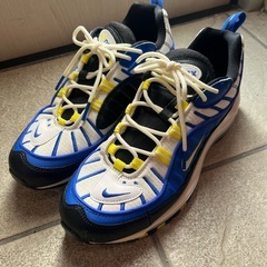 美品❗️希少カラー！NIKE (ナイキ) AIR MAX 98 RACER BLUE 640744-400 エアマックス 98 レーサーブルー