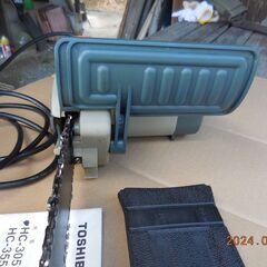 東芝電気チェンソー！HC-305B！DIY！アウトドア！の画像