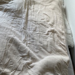 無印良品　掛け布団カバー　シングルの画像