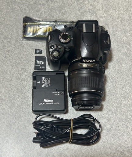 Nikon D60デジタル一眼レフカメラ