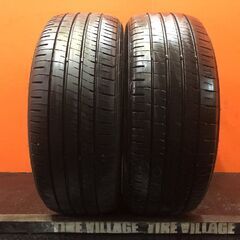 DUNLOP EC204 215/45R18 18インチ 夏タイヤ 2本 20年製 バリ溝 SAI ヴォクシー ノア アクセラスポーツ等　(KTO152)