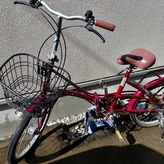 希少  20インチ折りたたみ自転車