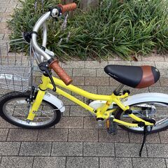 子供用自転車　１６インチ　黄色