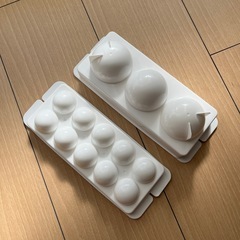 【決まりました】製氷皿2つ　の画像