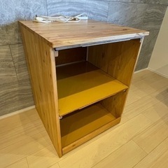10/31まで！DIY 大型レンジ台　家電収納棚