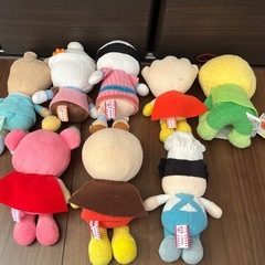 アンパンマンぬいぐるみ8点の画像