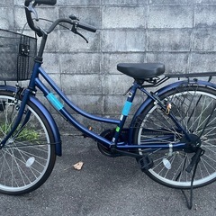 24インチ ブルー 自転車 かっこいい