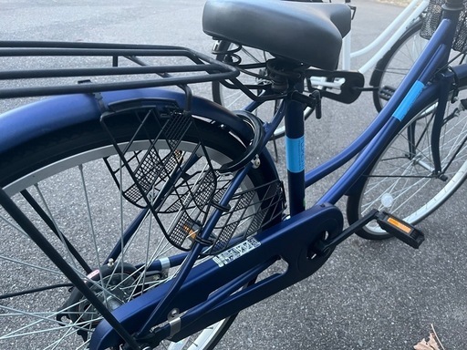 24インチ ブルー 自転車 かっこいい