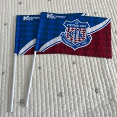 ヴァンフォーレ甲府　旗4本セットの画像