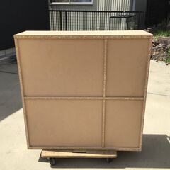 78 【美品】ディスプレイラック ブックスタンド付き② 高さ91㎝ 横幅 92㎝ 奥行34㎝ カラーボックス 収納ボックス の画像