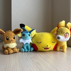 ポケモン　ピカチュウ　イーブイ　シャワーズ　